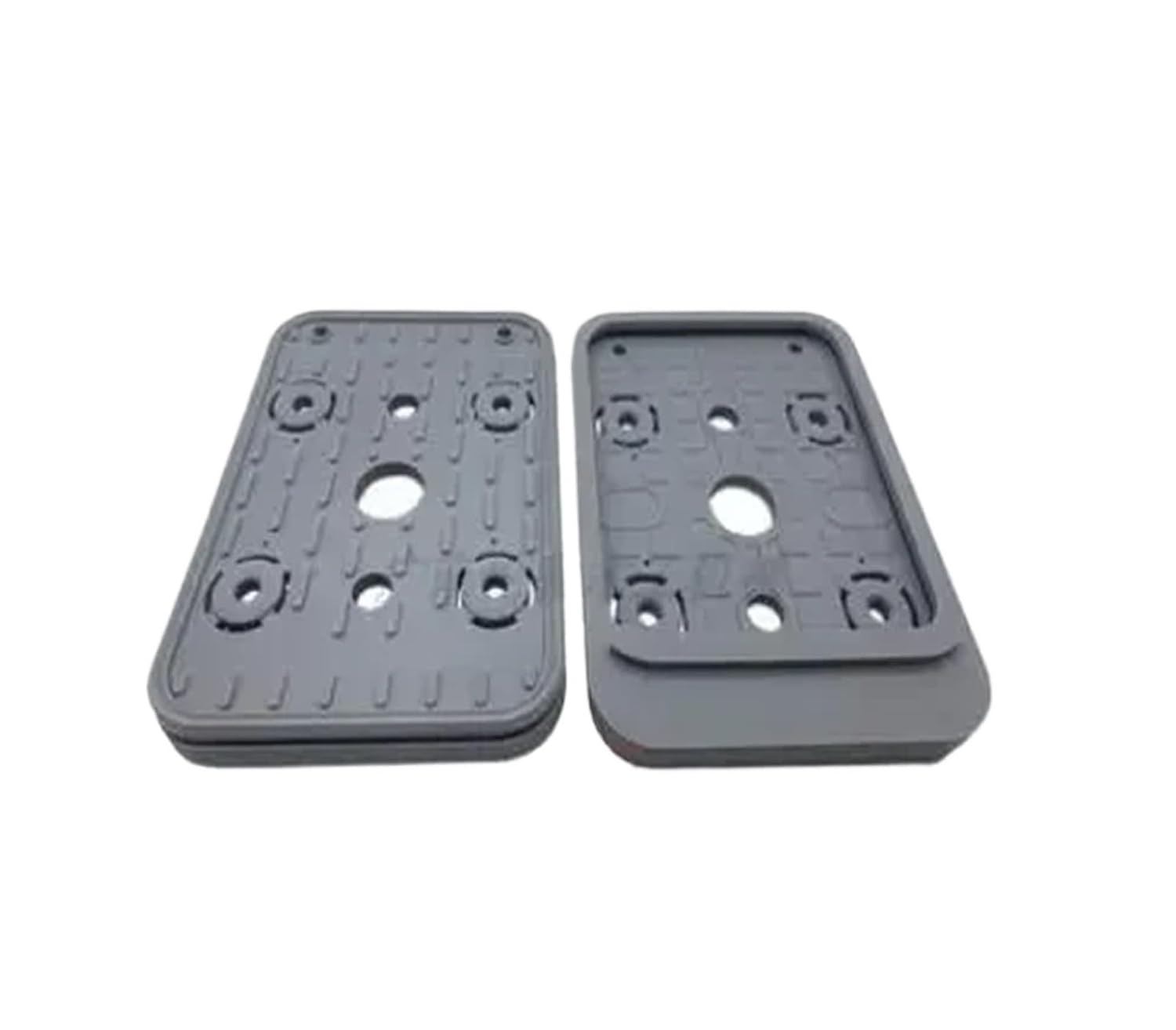 5PCS/Lot 160X115X17mm The Bottom & Top Vacuum Suction Plate Rubber Pad with/Without Step CNC Machine Center Cover Rubber Block(160 Bottom)