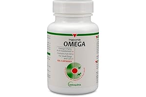 Vetoquinol Triglyceride Omega 3 Supplement for Dogs and Cats