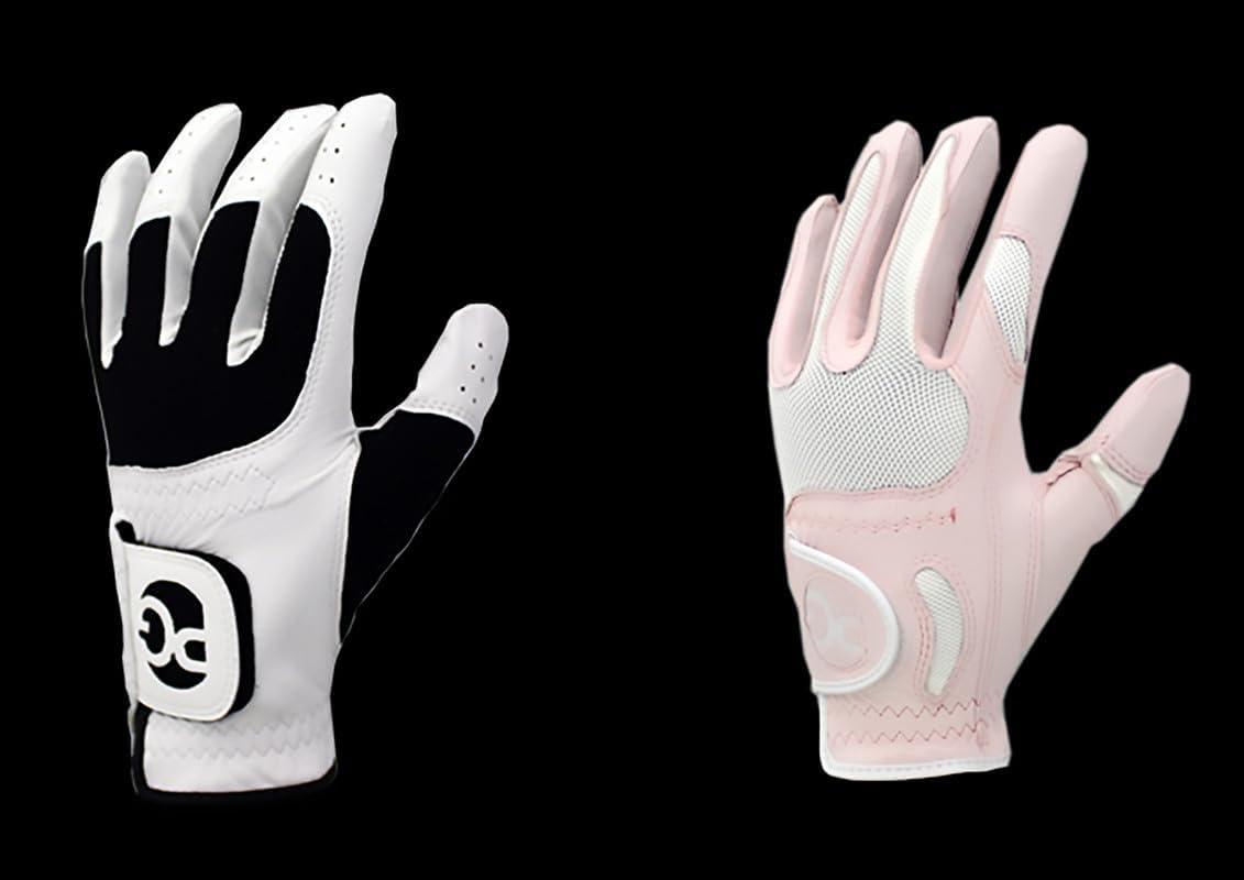 LostGolfBalls, One-Size-Fits-All Golf Glove, 100% Soft Cabretta Leather Glove, Available in MLH, MRH, LLH, 12 Pack