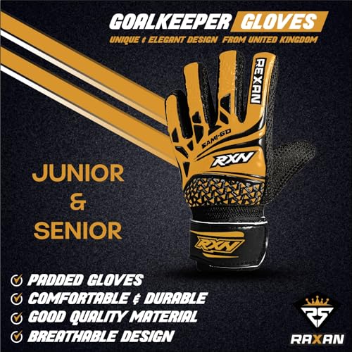 RAXAN Kids Junior Goalkeeper Gloves - Image 3