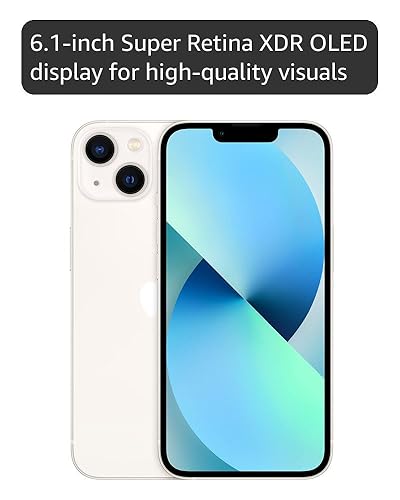 Amazon.com: Apple iPhone 13, 512GB, Starlight - Unlocked (Renewed