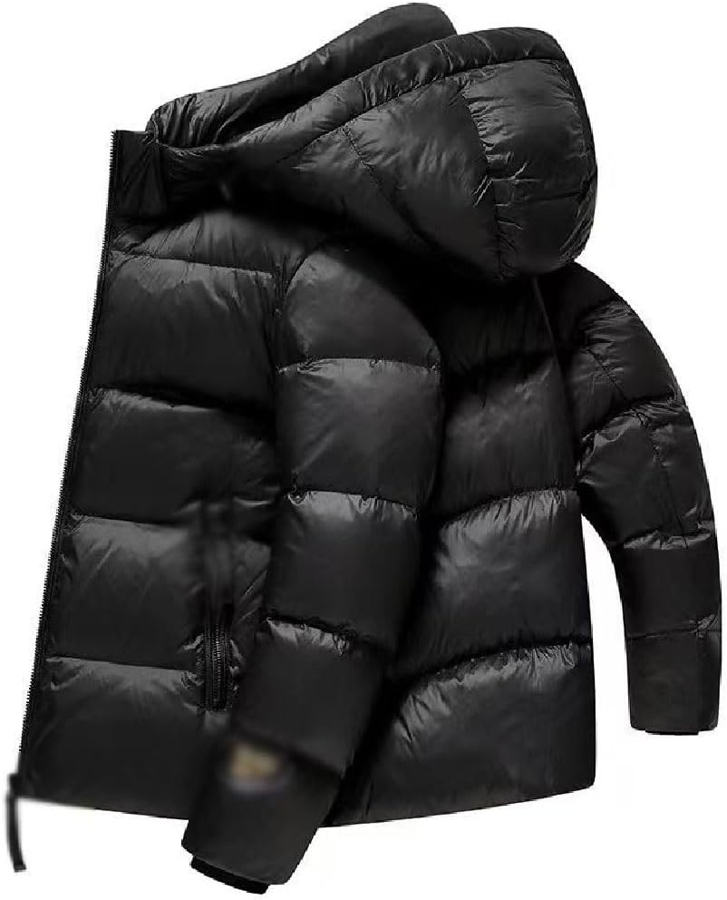 VIDI Down Jacket Removable Cap Short Paragraph Thickening Winter