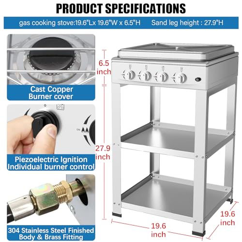 Propane-Gas-Stove-300000BTU-Portable-Gas-Stove-with-Support-Leg-Stand-and-Wind-Blocking-Cover-Adapter-Auto-Ignition-Camping-Stove-4-Burner-LPG-for-RV-Apartment-Outdoor-Cooking