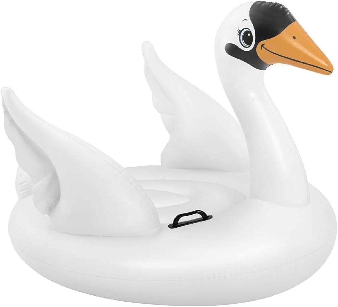 Intex 57557 Island Inflatable Swan 130 x 102 x 99 cm, Multicoloured, 3.Pequeño