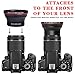 Tectra 58MM 0.43x Professional HD Wide Angle Lens (Macro Portion) for Canon Rebel T7 T7i T6i T6s T6 SL2 SL3 DSLR EOS 70D 77D 80D 1100D 700D 650D 600D 550D 300D 100D Cameras