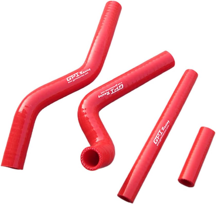 Silicone Radiator Hose for 2001-2008 Suzuki RM125 RM 125 2002 2003 2004 2005 2006 2007 (Yellow)