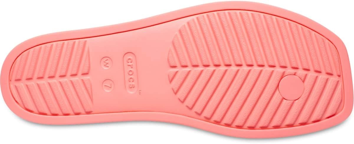 Crocs Women's Miami Flip Flops | Square Toe Flat | 360 Degree Comfort | Croslite Foam Footbed image 4