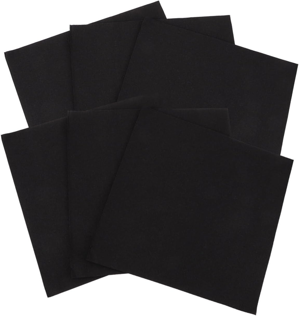 Disposable Thick Paper Napkins 50 Sheets X2 Black Household Table Napkins for Wedding Reception Party Dinner Event Household Use