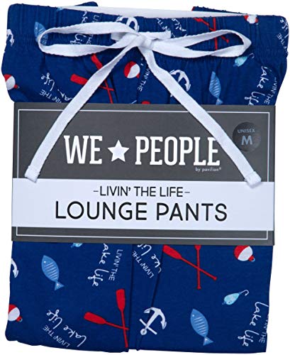 Lake Life Navy Unisex Lounge Pants4