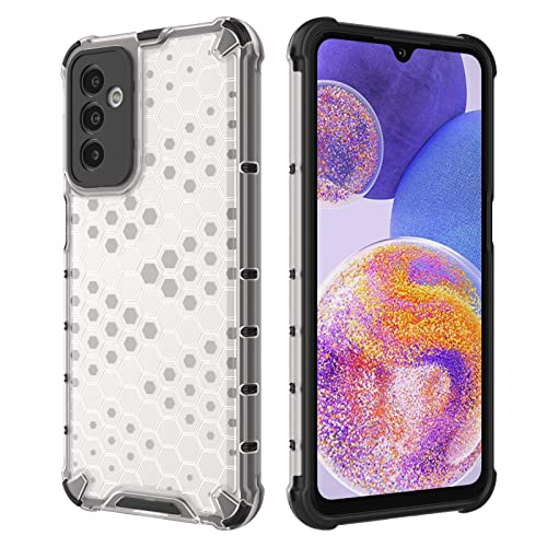 Image of Glasgow Back Case Cover Designed for Samsung Galaxy F23 5G / M23 5G - Transparent