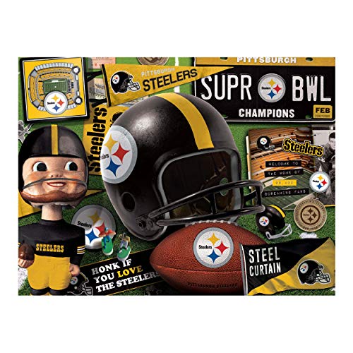 Image of YouTheFan NFL Retro Series Puzzle - 500 Pieces