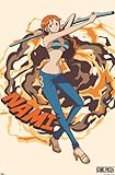 One Piece: Fishman Island - Nami Staff Wall Poster, 34L' x 22.4W', Premium Unframed Version