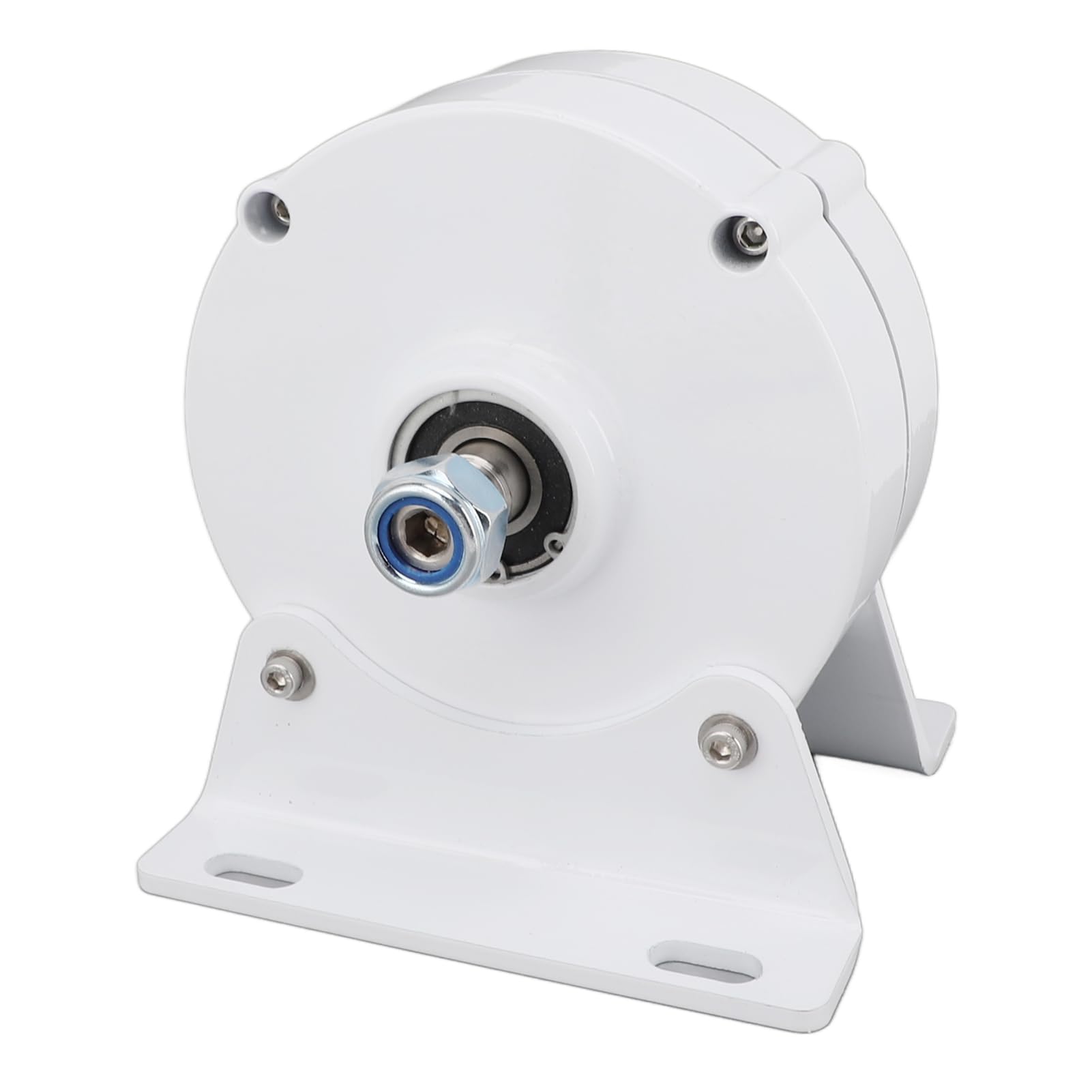 Motore sincrono a magneti permanenti Generatore trifase AC a doppio albero ad alta efficienza Uscita 48V per turbina eolica domestica Lega di alluminio Acciaio al carbonio 15 x (200W)