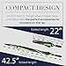 Nautica Golf Umbrella & 2-Person Umbrella Set - Auto Open Portable, Lightweight & Folding - Large Windproof Umbrellas for Rain, UPF50+ UV, Sun & Wind Resistant Protection (Black, Gray, & Lime)