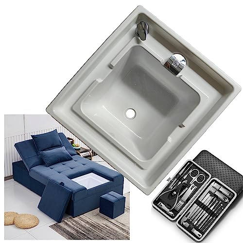 ★ Immersione per pediluvio: il massaggiatore per piedi è progettato per essere utilizzato con un pediluvio utilizzando ingredienti come latte, spezie, sale o erbe. Questa combinazione aiuta a rimuovere la pelle morta e a levigare i piedi. Se stai cercando un modo casalingo per prenderti cura dei tuoi piedi, una vasca idromassaggio per i piedi è un'opzione eccellente.