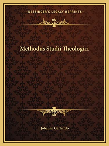 Methodus Studii Theologici