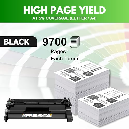 Image of 152X / W1520X Compatible Toner Cartridge for HP LaserJet Pro 4004d, 4004dn, 4004dw, 4104dw, 4104fdn, 4104fdw Printer (152X / W1520X Toner Pack of 1)