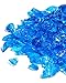 GASPRO 20 Pound Fire Glass, 1/3 Inch High Luster Turquoise Blue Fire Glass for Propane & Natural Gas Fire Pit and Fireplace