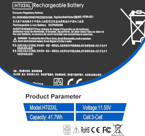 Image of Laptrix Laptop Battery Compatible for HP Pavilion 15Q-DS 15S-FQ Series: 15q-ds0019tu 15q-dy0002au 15s-fq0000ur 15s-fq0020ur 15s-fq2535tu 15s-fq0899no L11119-855 L11421-423 L11421-545 Battery