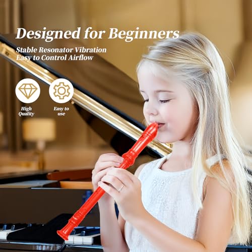 image for Yop-yes Descant Soprano Music Recorder Instrument For Kids Flute Kids 