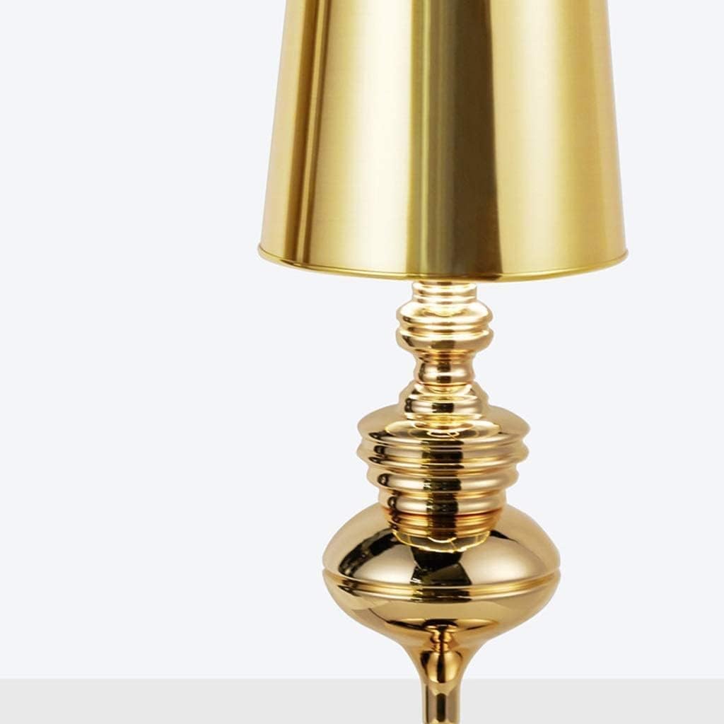 Lampka nocna Metalowa Lampa Stołowa E27 Lampka Nocna Złota Lampka Na Biurko Nowoczesna Lampa Biurkowa Lampka Stołowa Boczna Ochrona Oczu lampa stołowa