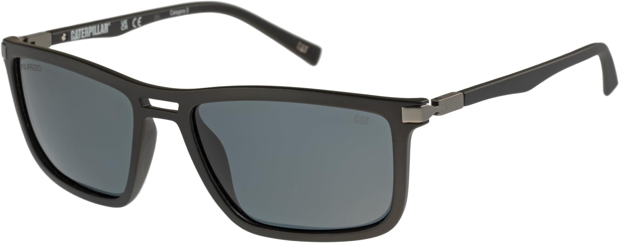 Precision 8514 Men's Polarized Rectangular Sunglasses, UV400 Protection