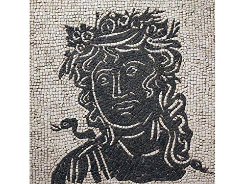 Kit de mosaïque romaine Les Saisons de 4000 tuiles de 5 mm et outils pour loisirs créatifs