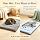 Reversible Cat Bed Mat, Cool-Touch Ice Silk & Self-Warming Fleece, 24x18 in - 6
