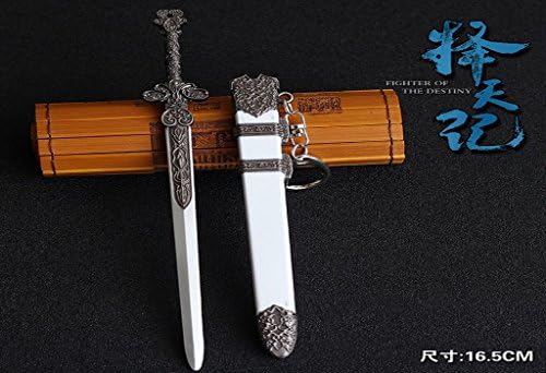 dailinming Accessories Game Cosplay Costume Toy Pendant Key Ring Gun Color Metal Sword Necklace Model Keychain usys-2434