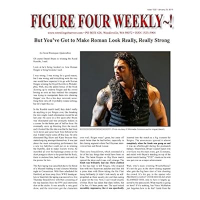 Figure Four Weekly #1023, Jan 31, 2015