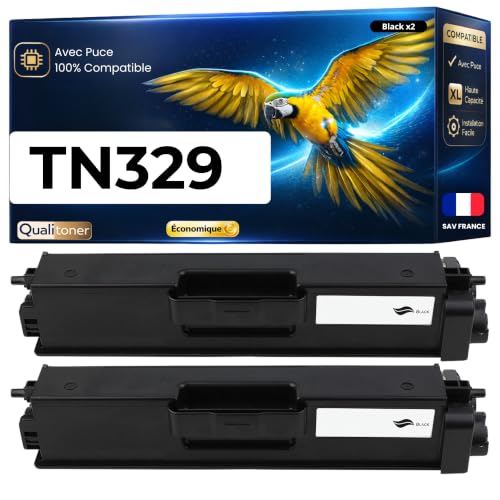Toner TN329 avec puce pour résoudre les alertes d'encre vide sur HL 4140CN