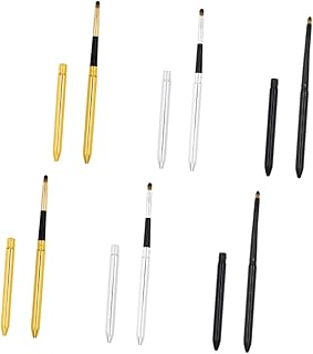 FRCOLOR 6 pinceles retráctiles para pintalabi...