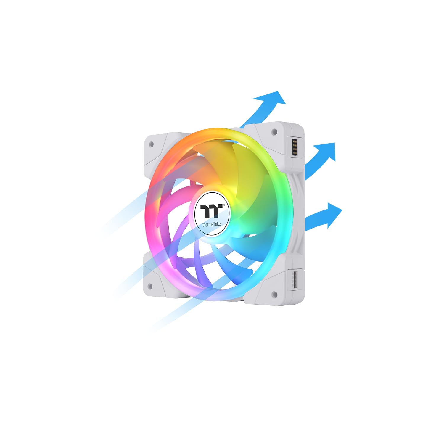 Thermaltake SWAFAN EX14 ARGB Ventola di raffreddamento per PC bianca TT Premium Edition 3 Fan Pack