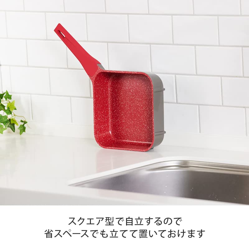Amazon.co.jp: タッタ マルチセット レッド フライパン ソテーパン 鍋