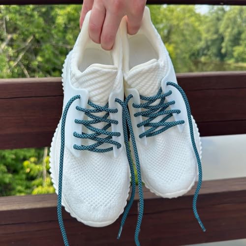 Image of Round Rope Shoelaces - 2 Pack (Red) - 1.25 inch W x 6.25 inch L x 1.25 inch H