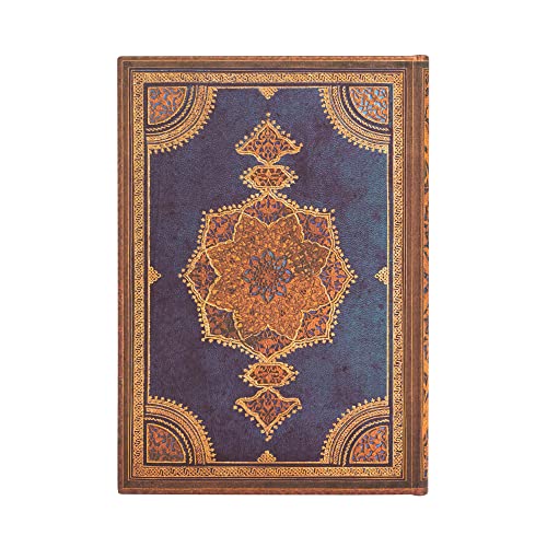 Paperblanks 18 Month Diaries 2023-2024 Safavid Indigo, Blue - Image 4