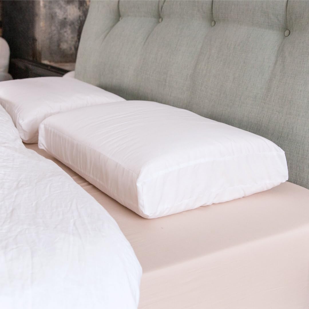 Putnams White Height Adjustable British Wool Pillow
