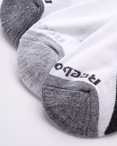 Reebok Men's Quarter Socks - 12 Pack Soft Performance Quarter Socks for Men - Breathable Men's Athletic Socks (Size 6-12.5), Size 6-12.5, White4