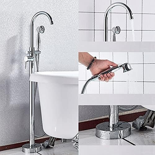 Mitigeur de baignoire or poli pour créer une salle de bain spa