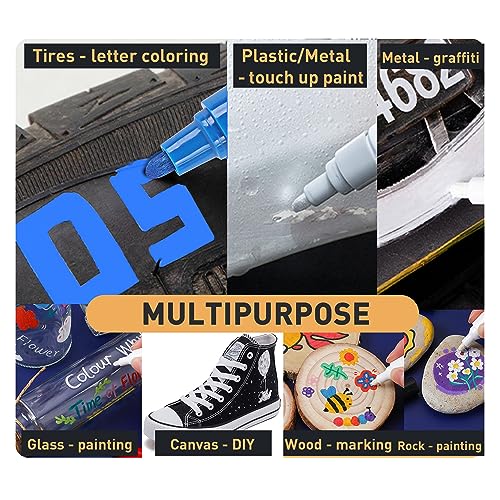 SELEAD 8-Pack Tire Marker Set