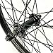 Eastern Bikes Atom Series 20-Inch BMX Wheels - Black (Front 3/8