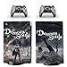Produktbild PlayStation 5 Digital Console Demon's Souls Skin, Decal, Vinyl, Sticker, Faceplate - Console and 2 Controllers - Protective Cover New PS5 Digital