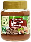 Jardin BiO étic® – Pâte à tartiner Chocolat Noisette 350g – Bio, vegan, sans glute...