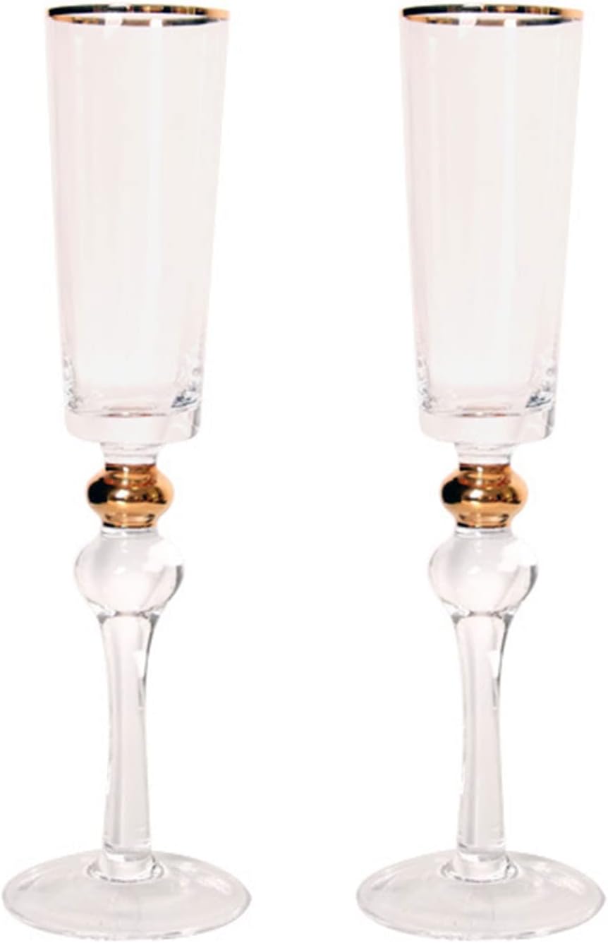 Champagne Flutes Cocktail Glasses Glasses Wine Glasses Reusable Wine Cocktail Cups for Wedding Party Cocktail Celebration - Image 1 of 9