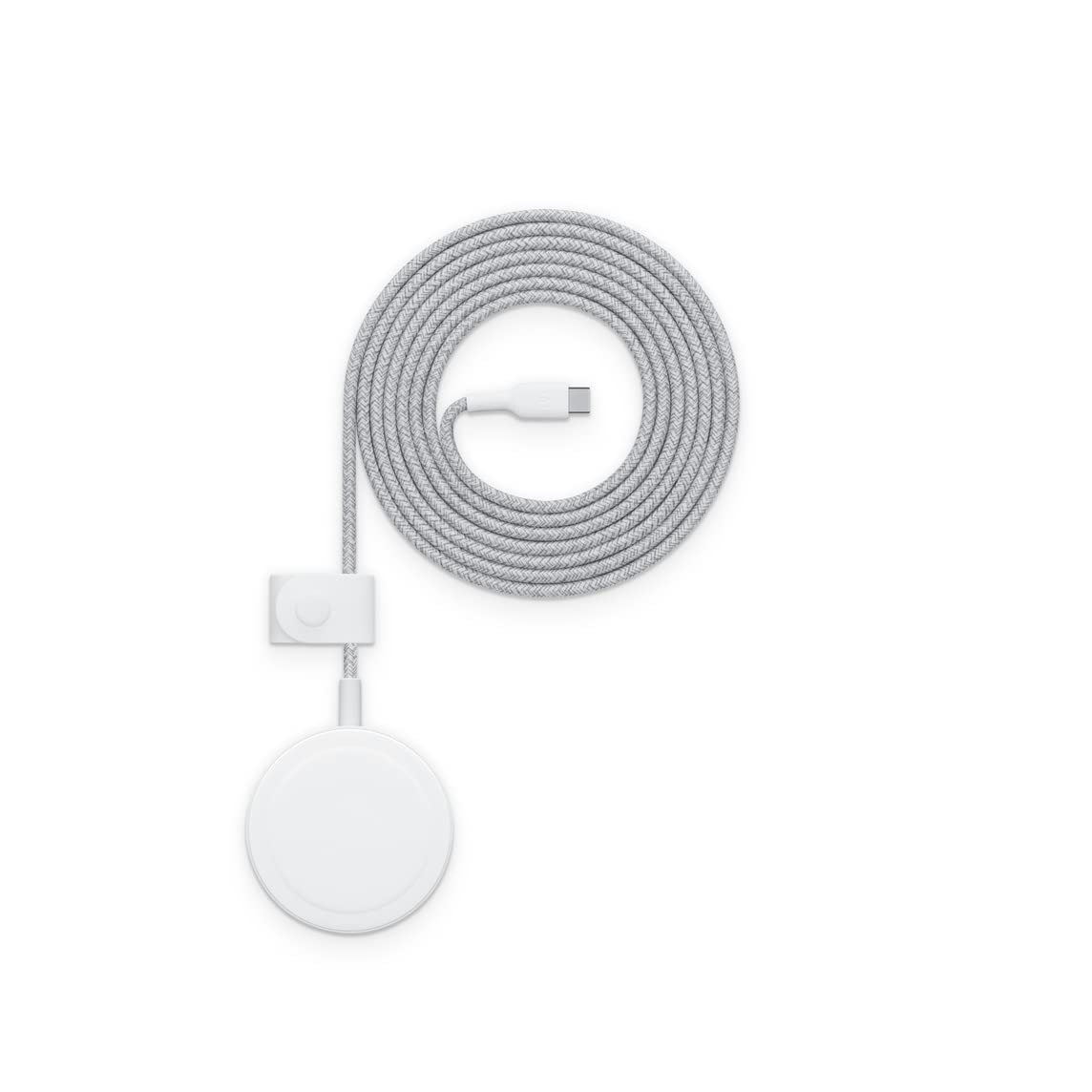 Belkin Tappetino ricarica wireless portatile con MagSafe BoostCharge (ricarica rapida fino a 15 W, supporto estraibile, per iPhone 13, iPhone 12, alimentatore non incluso),Bianco, WIA004dsWH