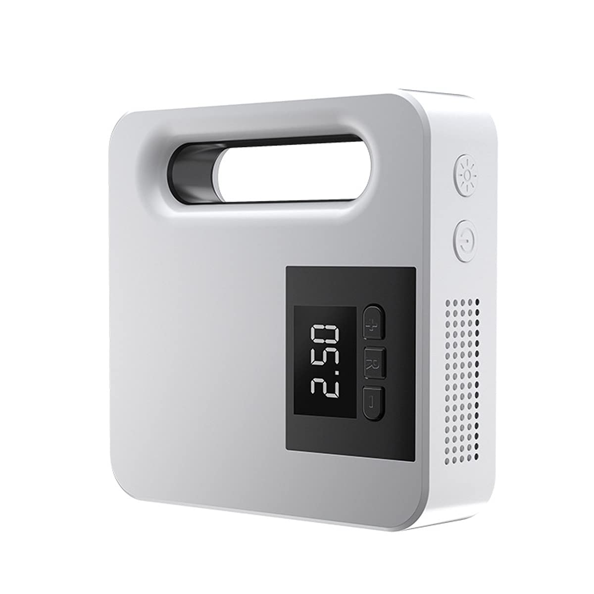 Tire Inflator Portable Air Compressor, DC 12V Tire Pump Auto Shut off with Digital Pressure Gauge and LED Light for Car Bicycle Balloons Other Inflatables