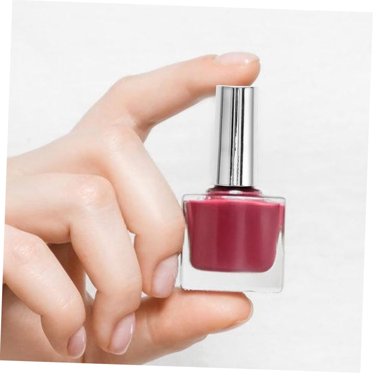 FRCOLOR 100 Piezas Cepillo De Reemplazo De Esmalte De Uñas Tapas De Repuesto Para Botellas De Uñas Tapas De Botellas De Uñas Tapas De Botellas De Gel De Repuesto Fibra Artificial