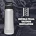 YETI Rambler 26 oz Bottle, Vacuum Insulated, Stainless Steel with Chug Cap, White