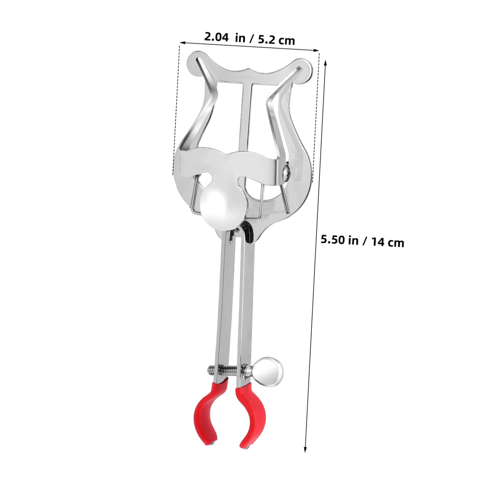 OFFSCH Trumpet Music Holder Clarinet Lyre Holder Music Book Clip Durable Sheet Clamp