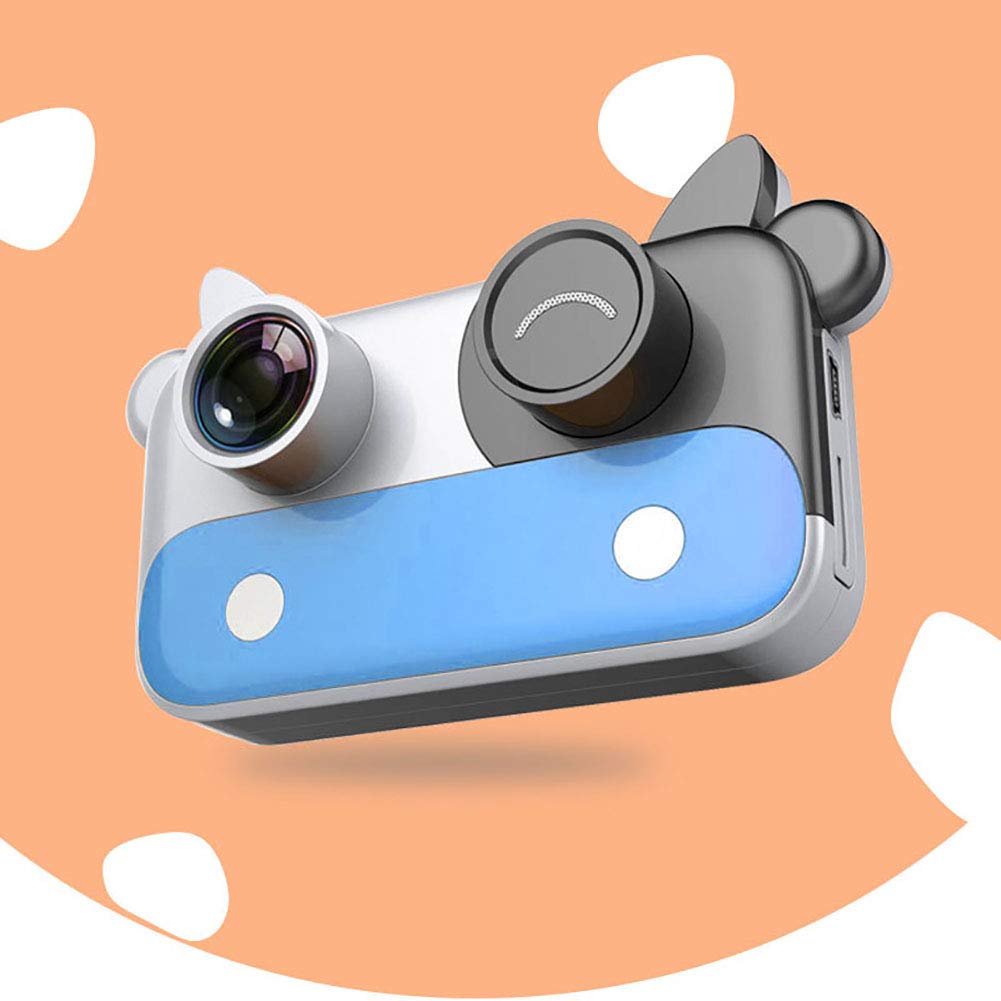 HUYA Video Giocattolo Digitale per Bambini con Foto Portatile Piccola Mucca Impermeabile Mini Foto Portatile